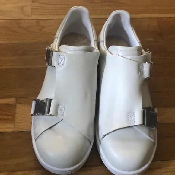 adidas stan smith buckle shoes